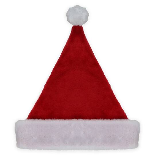 17" Traditional Red & White Santa Hat